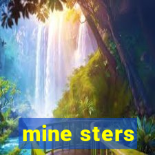 mine sters